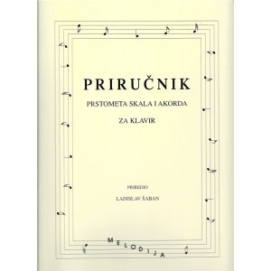 Šaban - Priručnik prstometa skala i akorda