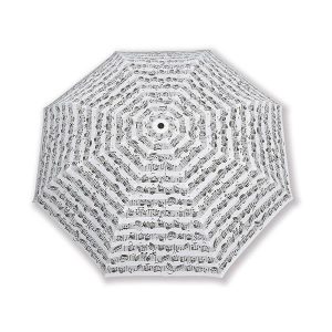 Vienna World mali kišobran - note bijeli