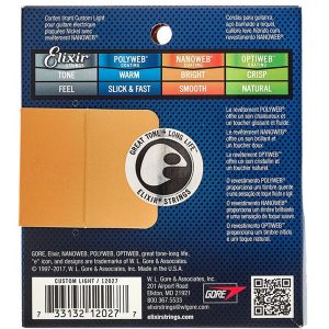 Elixir 12002 Nanoweb 9-42 žice za električnu gitaru - Slika 2