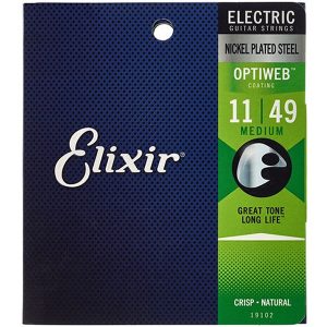 Elixir 19102 Optiweb 11-49 žice za električnu gitaru
