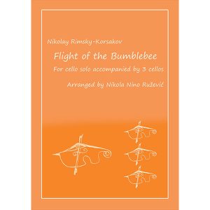 N.Rimsky-Korsakov:The flight of the Bumble Bee-For cello sollo acc. by 3 cellos