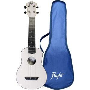 Flight TUS35 WH Travel Sopran ukulele s torbom bijeli