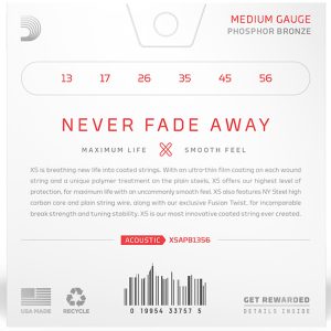 Daddario XSAPB1356 13-56 PHOSPHOR BRONZE žice za akustičnu gitaru - Slika 2