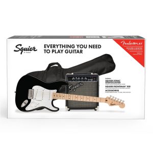 Squier Sonic Stratocaster Pack BK električna gitara Set - Slika 3