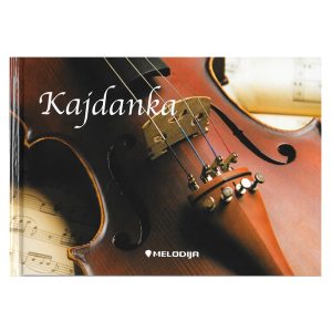 Kajdanka B5 tvrde korice violina