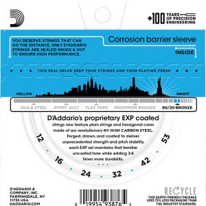 Daddario EXP11 12-53 žice za akustičnu gitaru - Slika 2