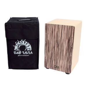 Club Salsa cajon Zebrano s torbom