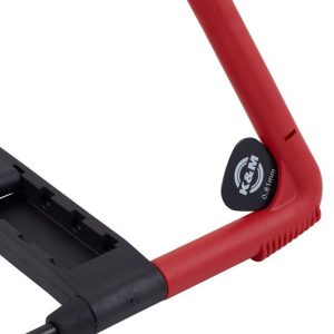 K&M 17580 Heli 2 stalak za gitaru crveni - Slika 2