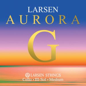 Larsen Aurora G medium žica za violončelo 1/2