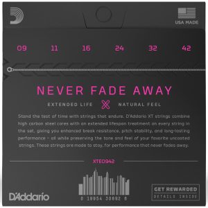 Daddario XTE0942 9-42 žice za električnu gitaru - Slika 2