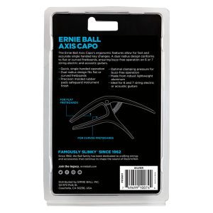 Ernie Ball 9601 Axis Silver kapodaster za akustičnu/električnu gitaru - Slika 3