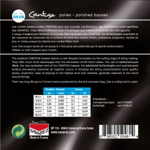 Savarez 510AJH Alliance Cantiga Polished žice za klasičnu gitaru HT - Slika 2