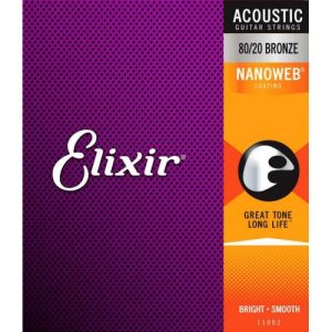 Elixir 11002 Nanoweb 10-47 žice za akustičnu gitaru