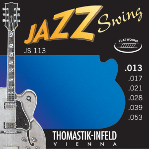 Thomastik JS113 Jazz Swing 13-53 brušene žice za električnu gitaru