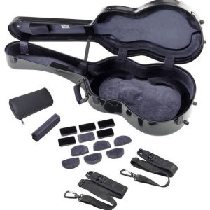 Bam 8002XLC karbonski kofer za klasičnu gitaru Black Carbon - Slika 6