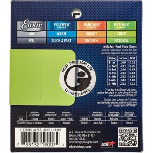 Elixir 19002 Optiweb 9-42 žice za električnu gitaru - Slika 2