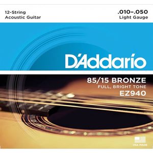Daddario EZ940 10-50 žice za akustičnu gitaru 12 žica