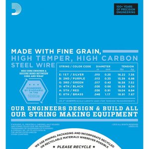 Daddario EXL110-10P 10-46 žice za električnu gitaru - Slika 3