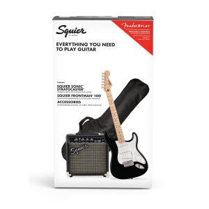 Squier Sonic Stratocaster Pack BK električna gitara Set - Slika 2