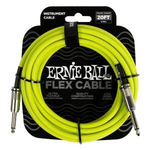 Ernie Ball 6419 Flex Green 6m instrumentalni kabel