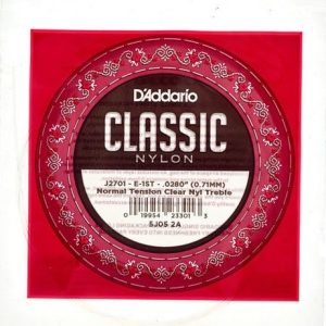 Daddario J2701 Classic Normal E1 žica za klasičnu gitaru