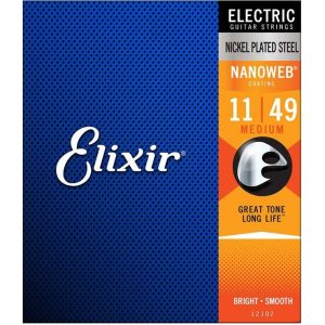 Elixir 12102 Nanoweb 11-49 žice za električnu gitaru