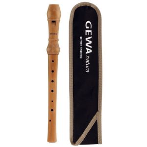 Gewa natura drvena blok flauta G fingering