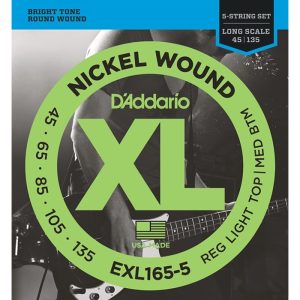 Daddario EXL165 45-135 žice za bas gitaru 5 žica