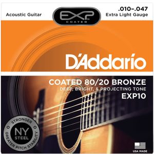 Daddario EXP10 10-47 žice za akustičnu gitaru