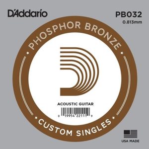Daddario PB032 Phosphor Bronze žica za akustičnu gitaru