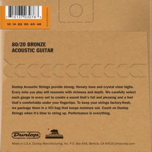 Dunlop DAB1048 AG-BRS žice za akustičnu gitaru - Slika 2