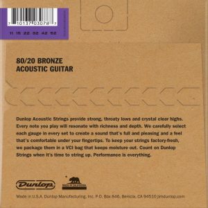 Dunlop DAB1152 AG-BRS žice za akustičnu gitaru - Slika 2