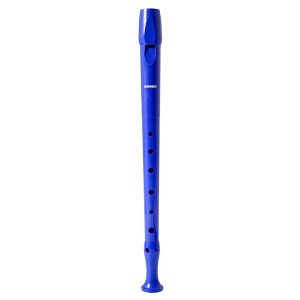 Hohner B95084DB blok flauta G fingering Blue