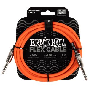 Ernie Ball 6416 Flex Orange 3m instrumentalni kabel