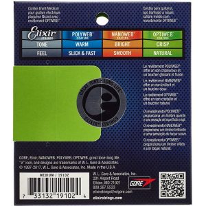 Elixir 19102 Optiweb 11-49 žice za električnu gitaru - Slika 2