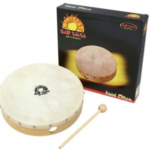 Club salsa tamburin s kožom 10"