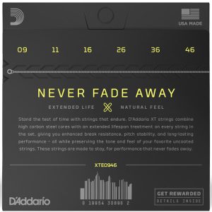 Daddario XTE0946 9-46 žice za električnu gitaru - Slika 2