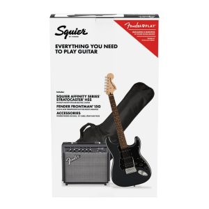 Squier Affinity Stratocaster HSS Pack CFM električna gitara Set - Slika 2