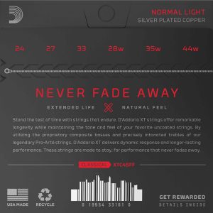 Daddario XTC45FF Dynacore/Carbon NT žice za klasičnu gitaru - Slika 2