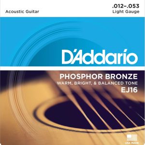 Daddario EJ16 12-53 Phosphor Bronze žice za akustičnu gitaru
