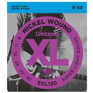 Daddario EXL120 9-42 žice za električnu gitaru