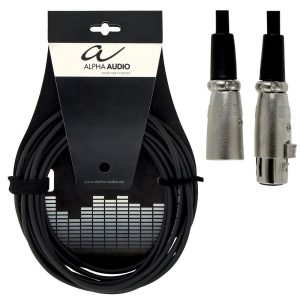 Alpha Audio 3m XLR/XLR mikrofonski kabel - Slika 2
