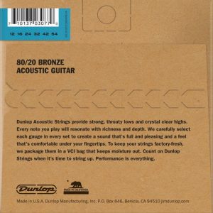 Dunlop DAB1254 AG-BRS žice za akustičnu gitaru - Slika 2