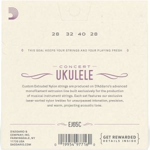 DAddario EJ65C Pro-Arté Concert Ukulele - Slika 2