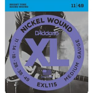 Daddario EXL115 11-49 žice za električnu gitaru