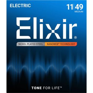 Elixir 12102 Nanoweb 11-49 žice za električnu gitaru