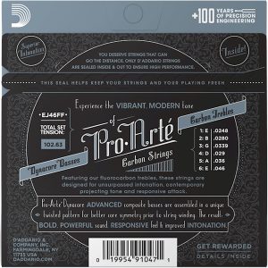 Daddario EJ46FF Carbon HT žice za klasičnu gitaru - Slika 2