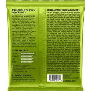 Ernie Ball 2832 Regular Slinky 50-105 žice za bass gitaru - Slika 2