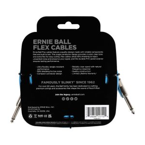 Ernie Ball 6417 Fkex Blue 6m instrumentalni kabel - Slika 2