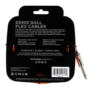 Ernie Ball 6421 Flex Orange 6m instrumentalni kabel - Slika 2